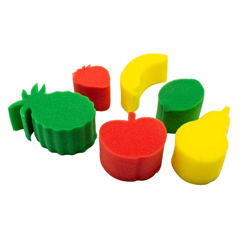 Anthony Peters - Sponge Painting Set - Fruit - 6pc