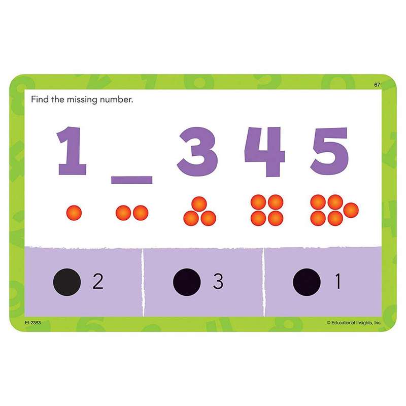Educational Insights - Hot Dots® Jr. - Card Set - Numbers & Counting