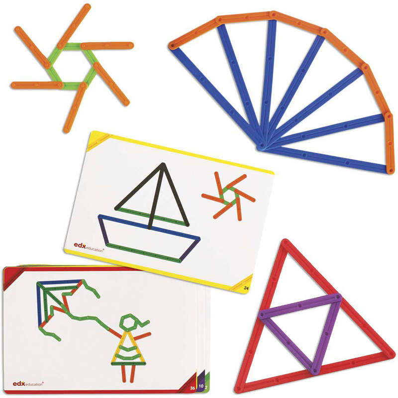 EDX Education - Activity Cards - Junior GeoStix - 20pcs