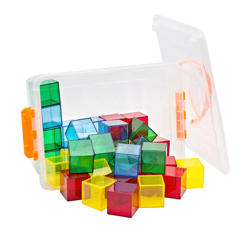 Create By Greenbean - Crystal Rainbow Cube Set 36pcs Container