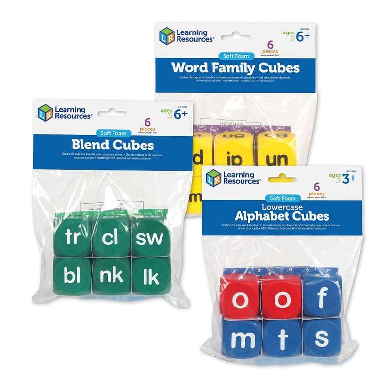 Learning Resources - Soft Phonics Cube Set