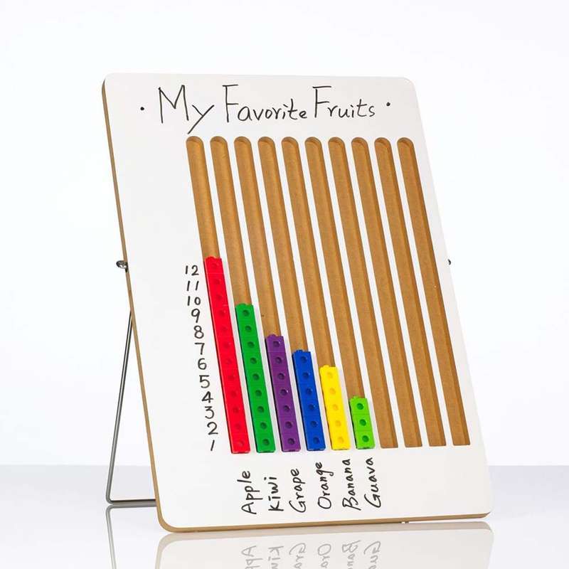 EDX Education - Linking Cubes - 2cm - Graph Board