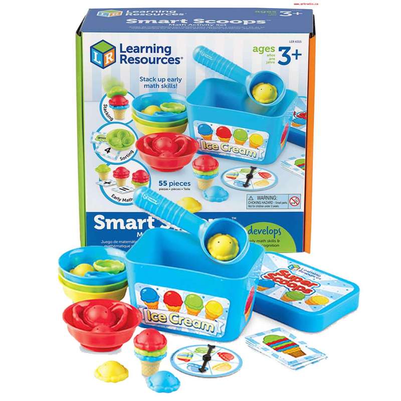 Learning Resources - Smart Scoops Maths Activity Set