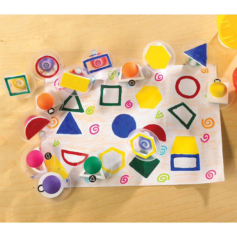 EDX Education - Paint Stamp Shapes 14pc