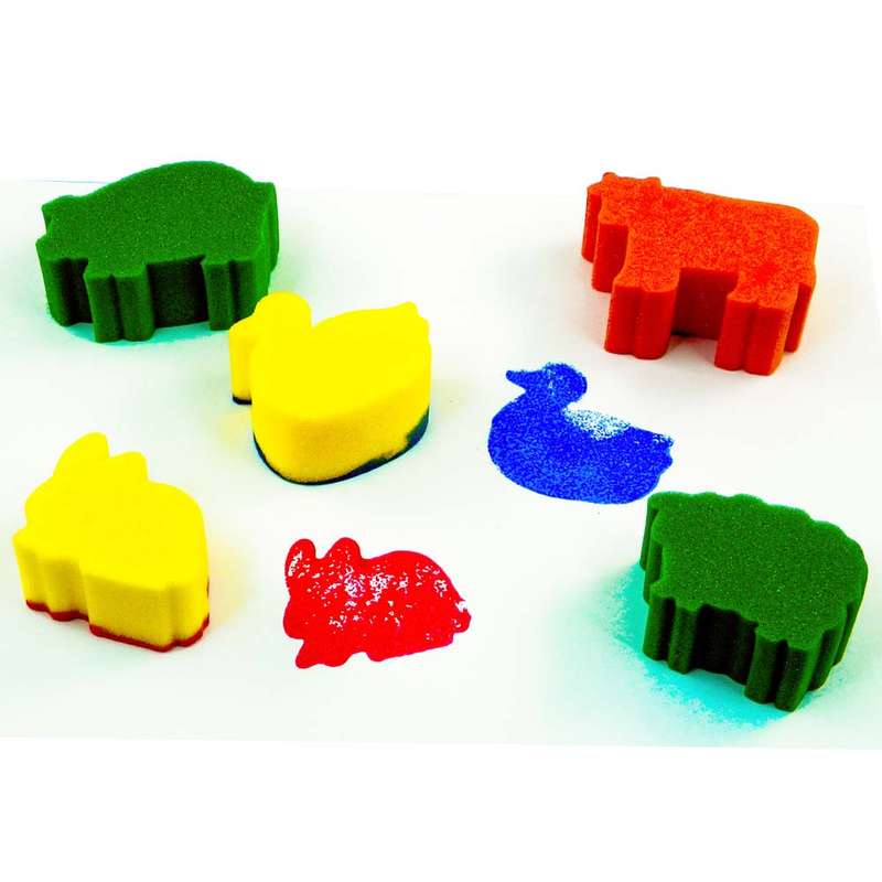 Anthony Peters - Sponge Painting Set - Animal - 5pcs