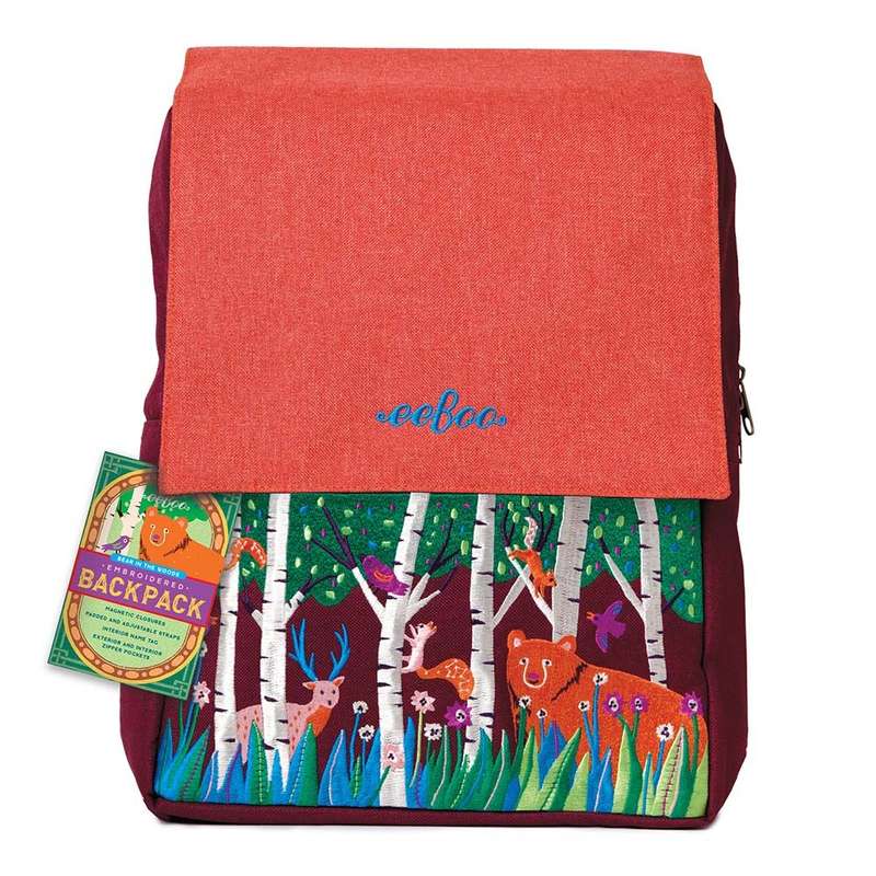 eeBoo - Bear in the Woods Backpack