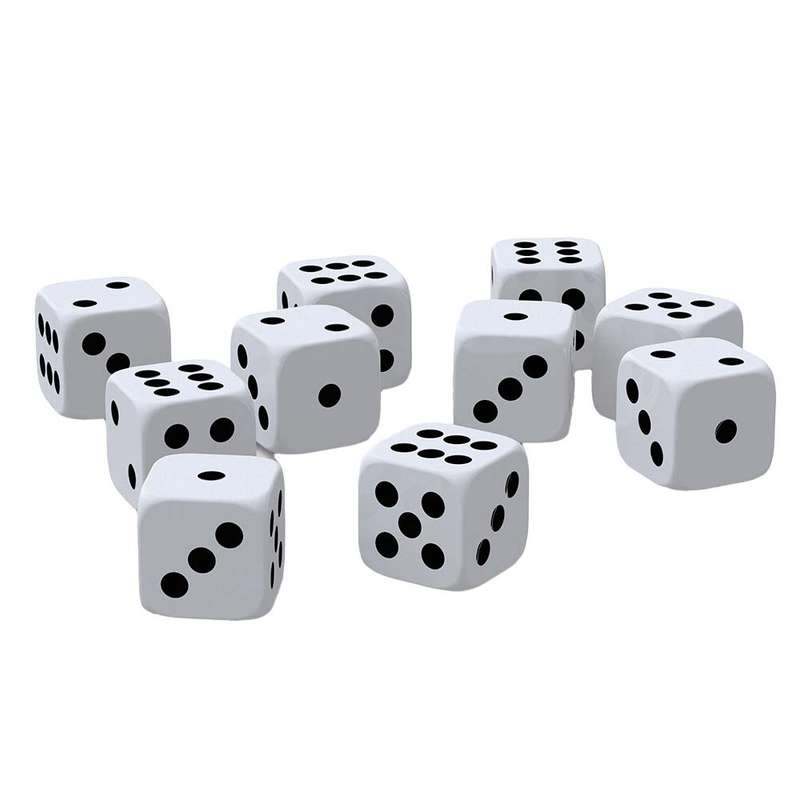 Ambassador - Classic Games - 10 x High-Quality Dice