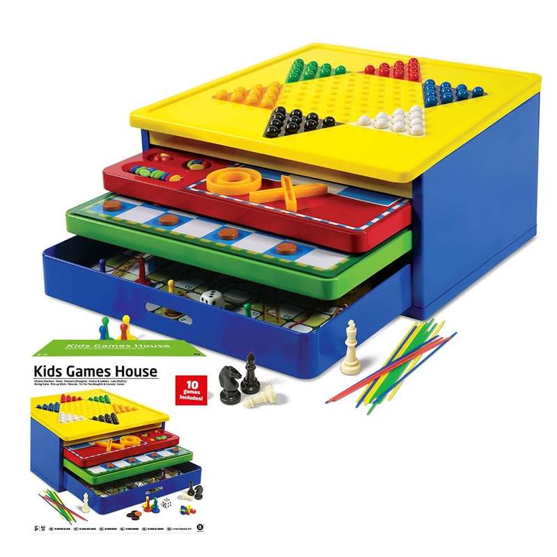 Ambassador - 10-in-1 Kids Game House