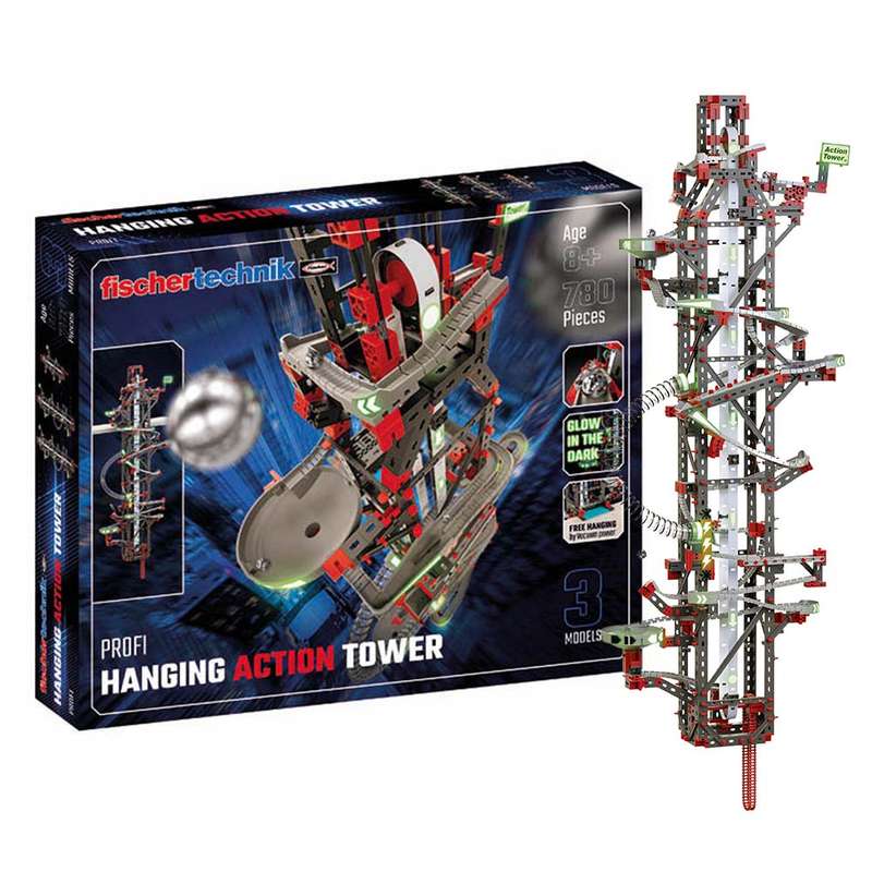 fischertechnik Home Education - Hanging Action Tower - Marble run