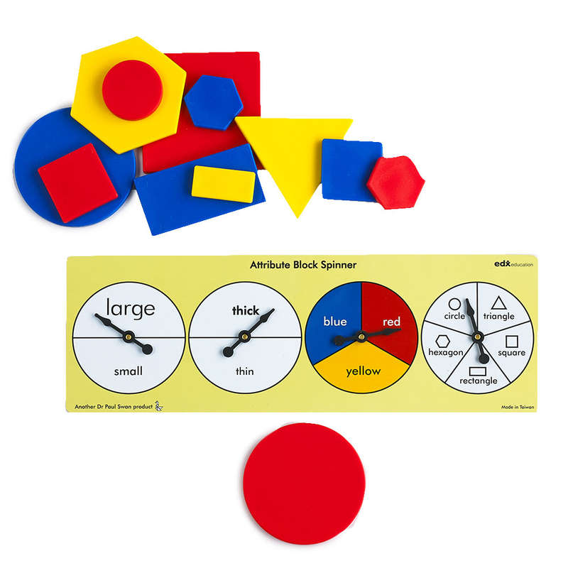 EDX Education - Sprinners - Attribute Block - 6pcs
