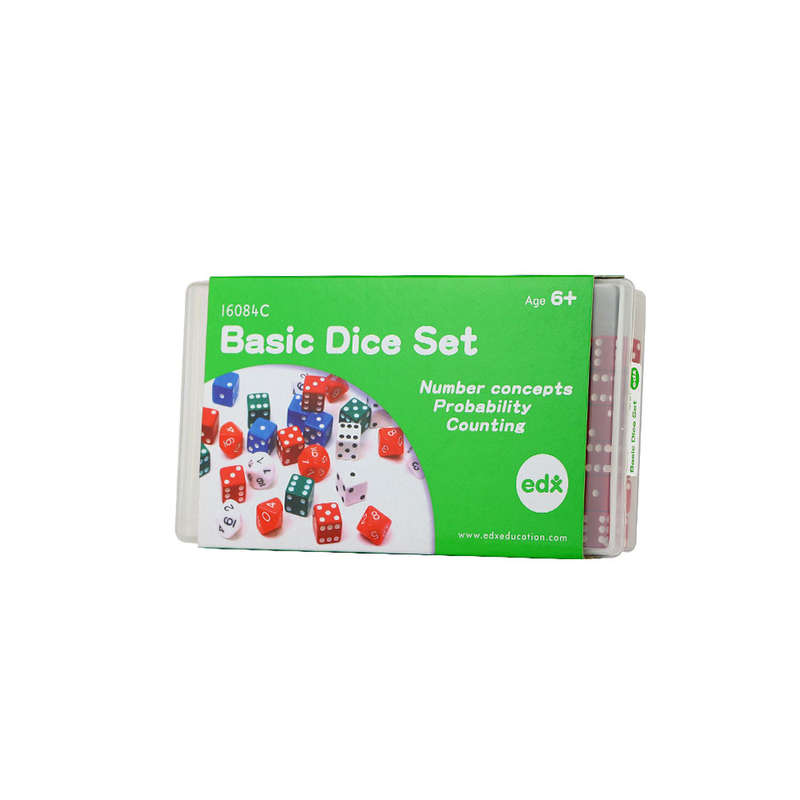 EDX Education - Dice - Classroom Set - 72pcs Container