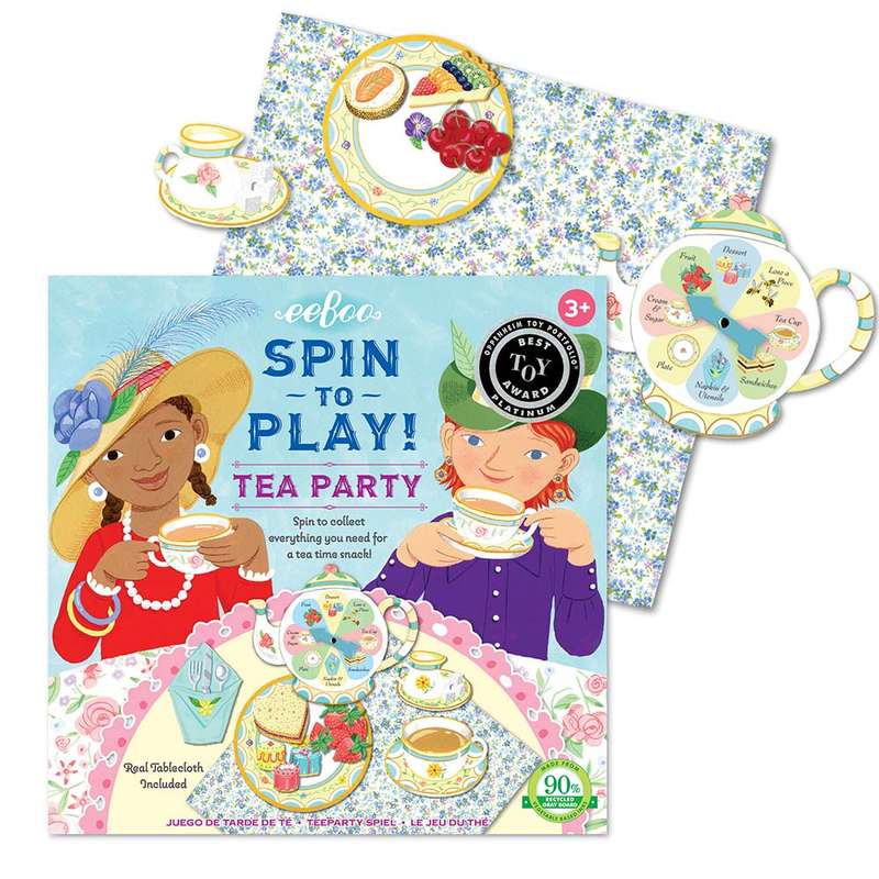 eeBoo - Tea Party Spinner Game