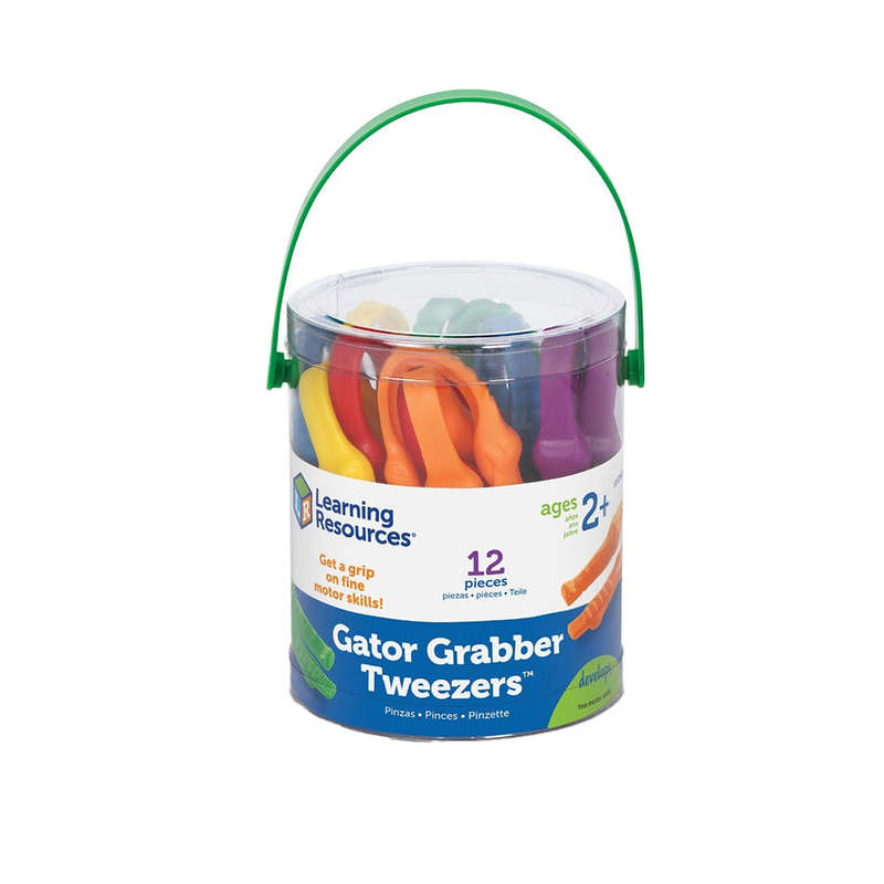 Learning Resources - Gator Grabber Tweezers set of 12