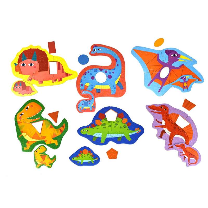 Jar Meló - My First Puzzle Set - Dinosaur - 33pcs