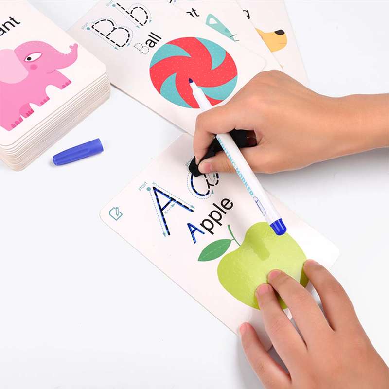 Mideer - Write & Wipe Cards - ABC Alphabet