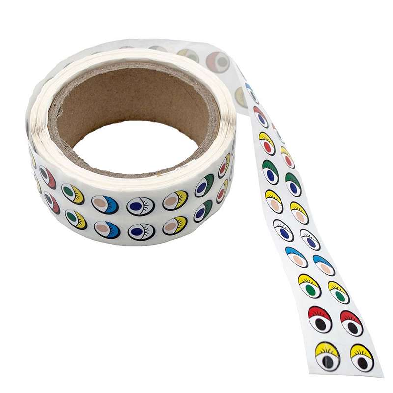 Anthony Peters - Eye Stickers - Coloured - 1 Roll of 2000