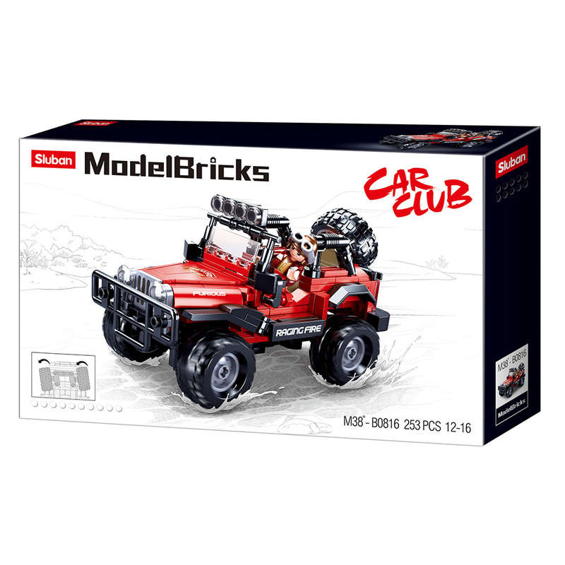 Sluban - Model Bricks - Jeep - 253pcs