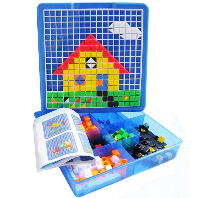 Create By Greenbean - Mosaic Small Grid Board Set 490pcs