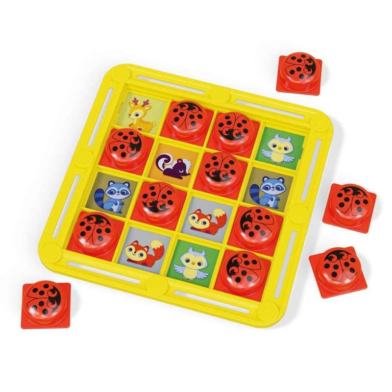 Quercetti - Fanta Memo Ladybug Nature Memory Game