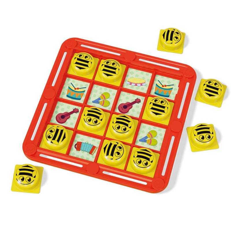 Quercetti - Fantamemo Bee Multi-Picture Memory Game