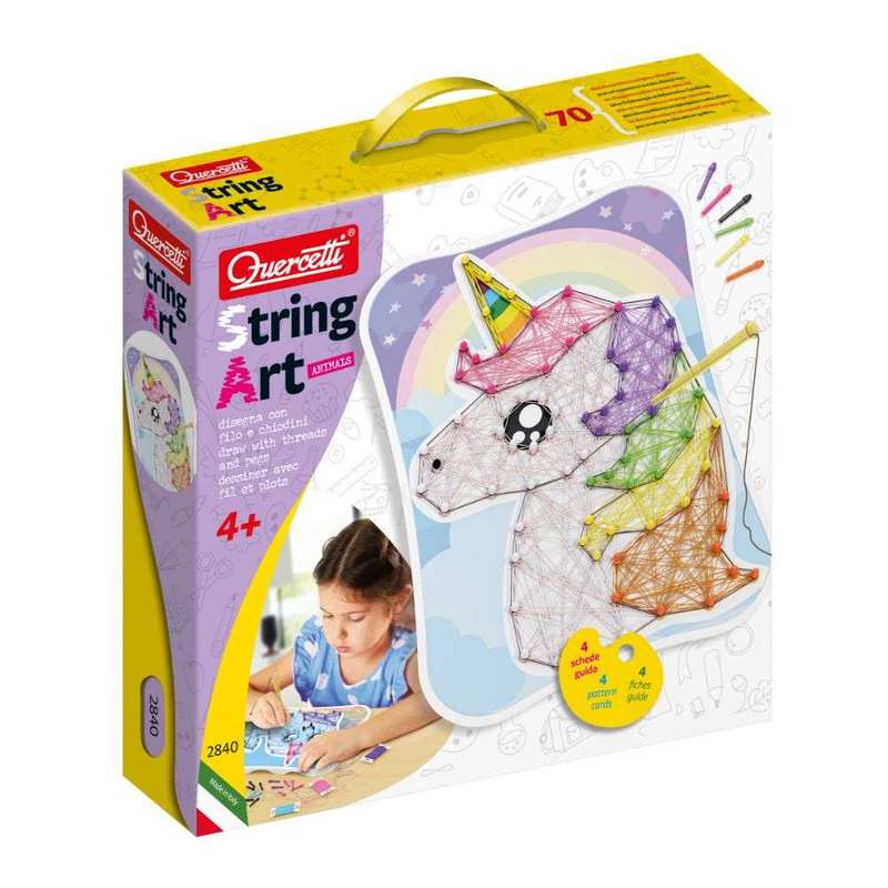 Quercetti - Animals String Art Kit