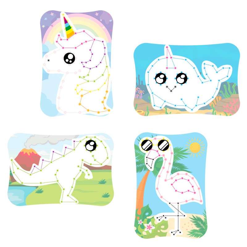 Quercetti - Animals String Art Kit
