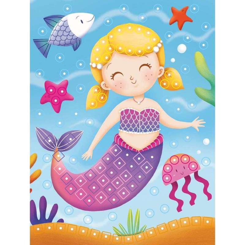 Quercetti - Fairy-Themed Mosaic Pin Set