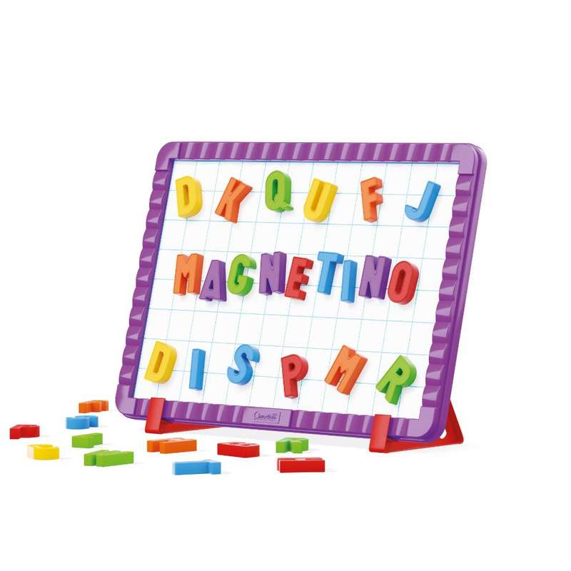 Quercetti - Magnetino: Magnetic Letters Starter Set