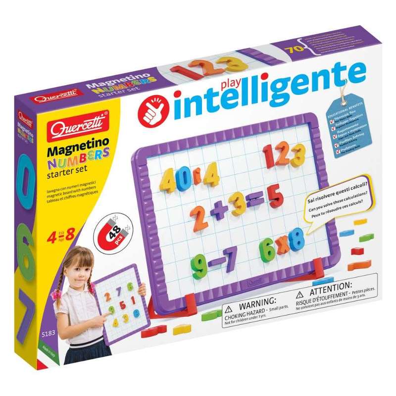 Quercetti - Magnetino: Magnetic Numbers Starter Set