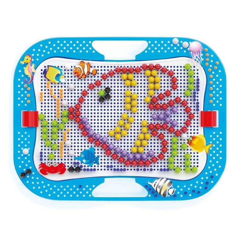 Quercetti - Ocean Fun Peg Board Set: Fun Fish