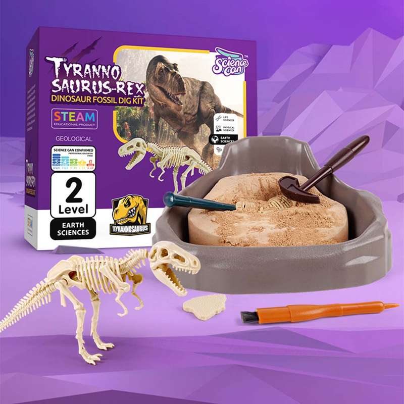 TopBright - Dinosaur Fossil Dig Kit - Tyrannosaurus Rex