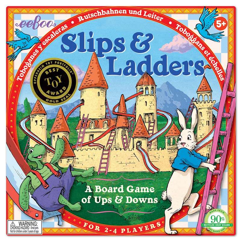 eeBoo - Slips and Ladders Board Game