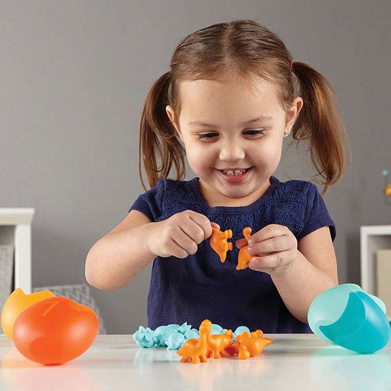 Learning Resources - Counting Dino-Sorters Math Activity Set