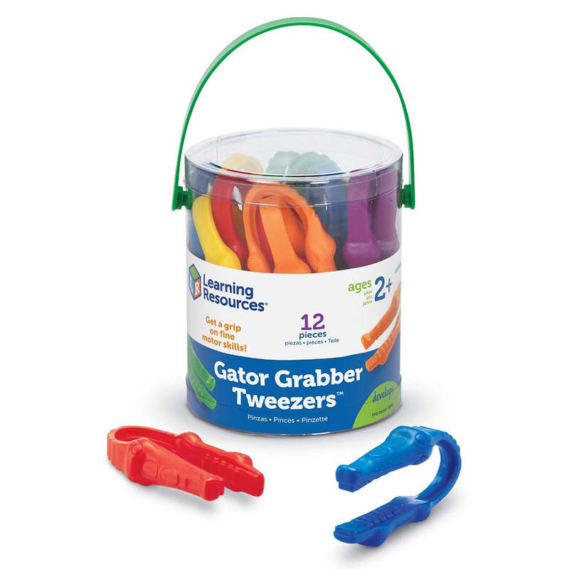 Learning Resources - Gator Grabber Tweezers set of 12