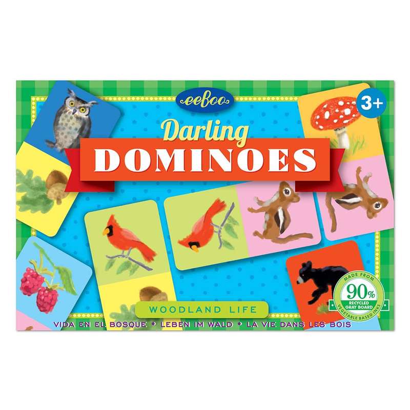 eeBoo - Woodland Life Darling Dominoes