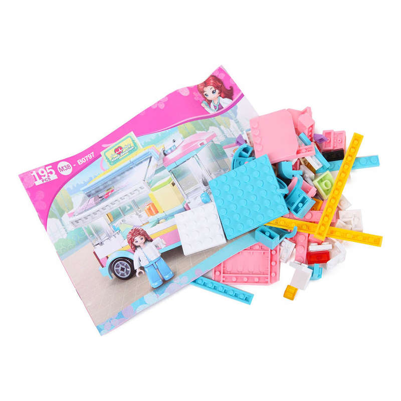 Sluban - Girls Dream - Ambulance - 195pcs