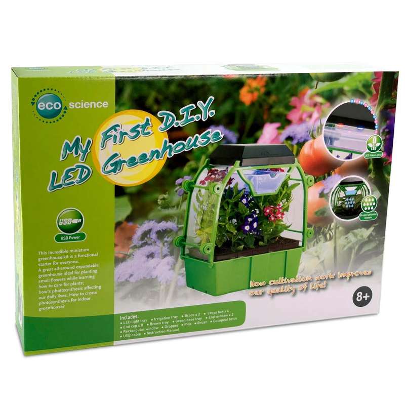 Edu-Toys - My First D.I.Y - LED Greenhouse - 1 section