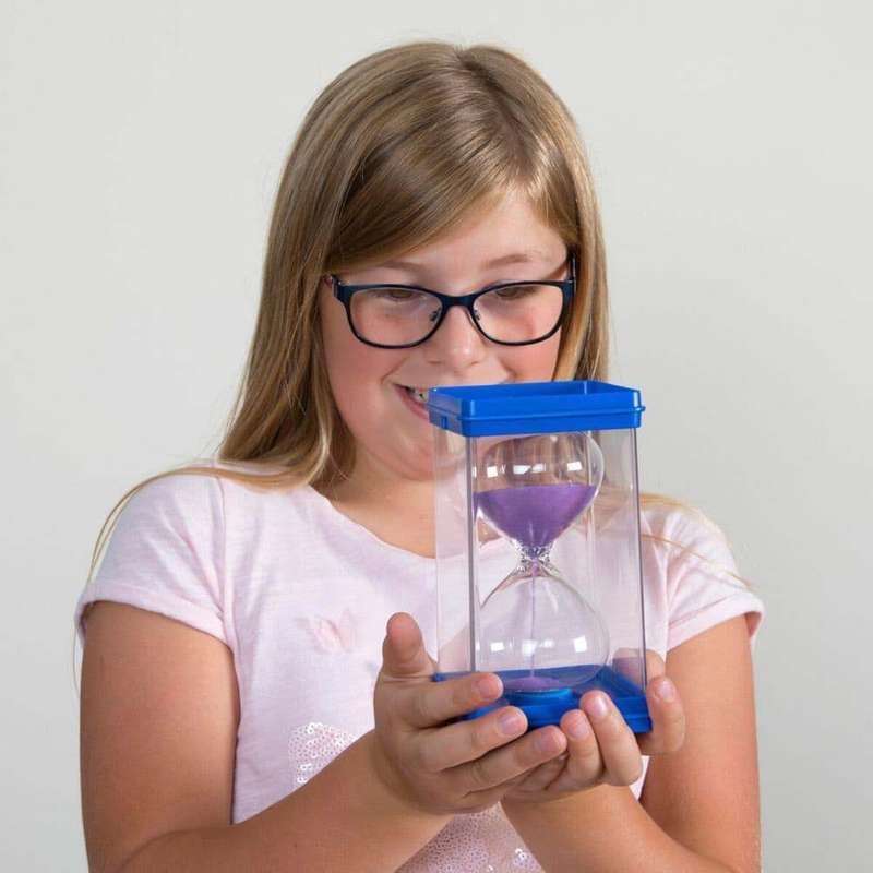 Invicta Education - Giant Sand Timers (Set of 6) 30 secs, 1, 3, 5, 10 & 15 mins.