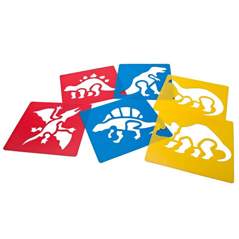 Anthony Peters - Stencils - Dinosaur - 6pcs