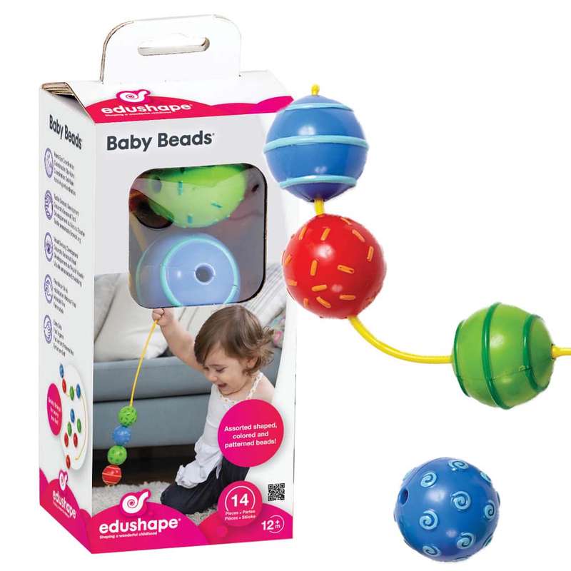 edushape - Baby Beads - 14pcs