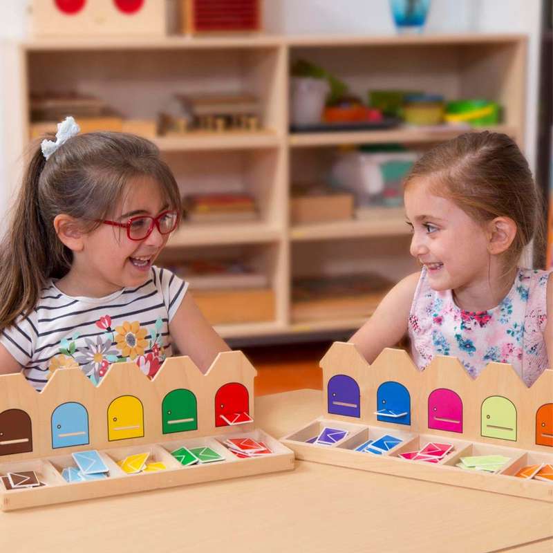 Educo - Game - Counting Street - 120pcs Wooden Box