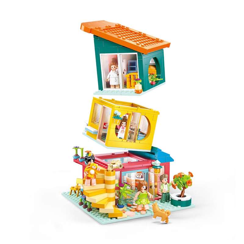 Sluban - Girls Dream - Jenga House - 571pcs