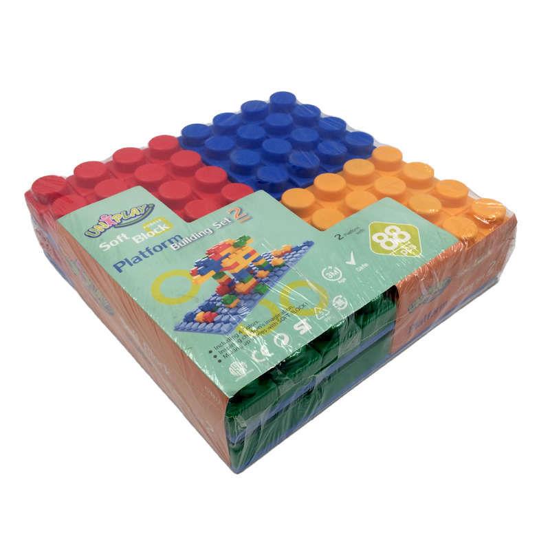 Create By Greenbean - Jumbo Soft Blocks - Platform & Blocks - 90pcs