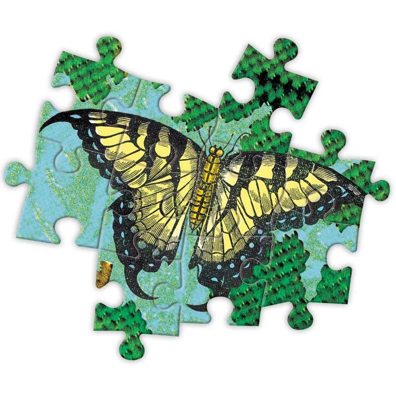 eeBoo - Bouquet and Birds 500pc Round