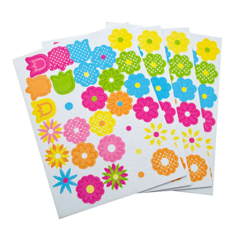 Anthony Peters - Flower Stickers - Coloured - 90pcs
