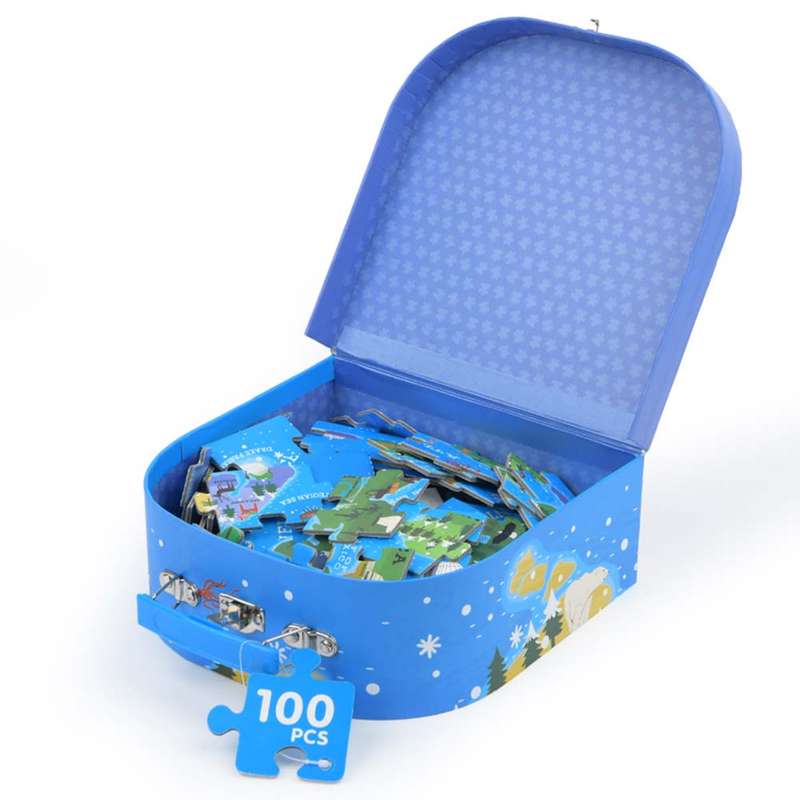 Mideer - Gift Box Puzzle - Our World - 100pcs