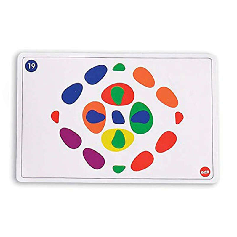 EDX Education - Activity Cards - Rainbow Pebbles - 15 Cards