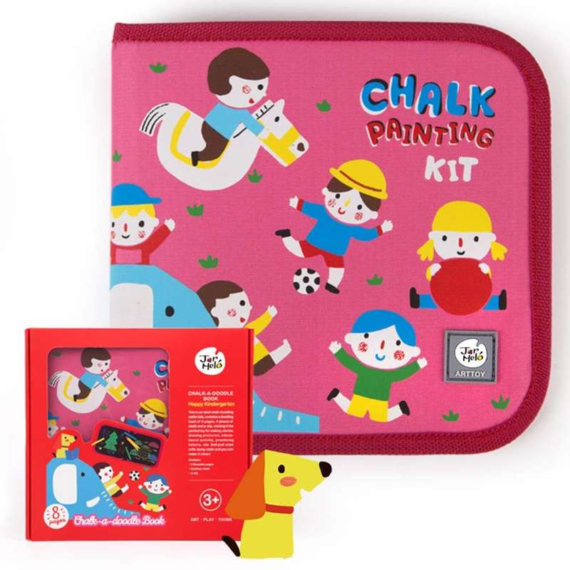 Jar Meló - Chalk-A-Doodle Book - Happy Kindergarten