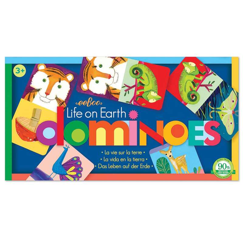 eeBoo - Pre-School Life on Earth Dominoes