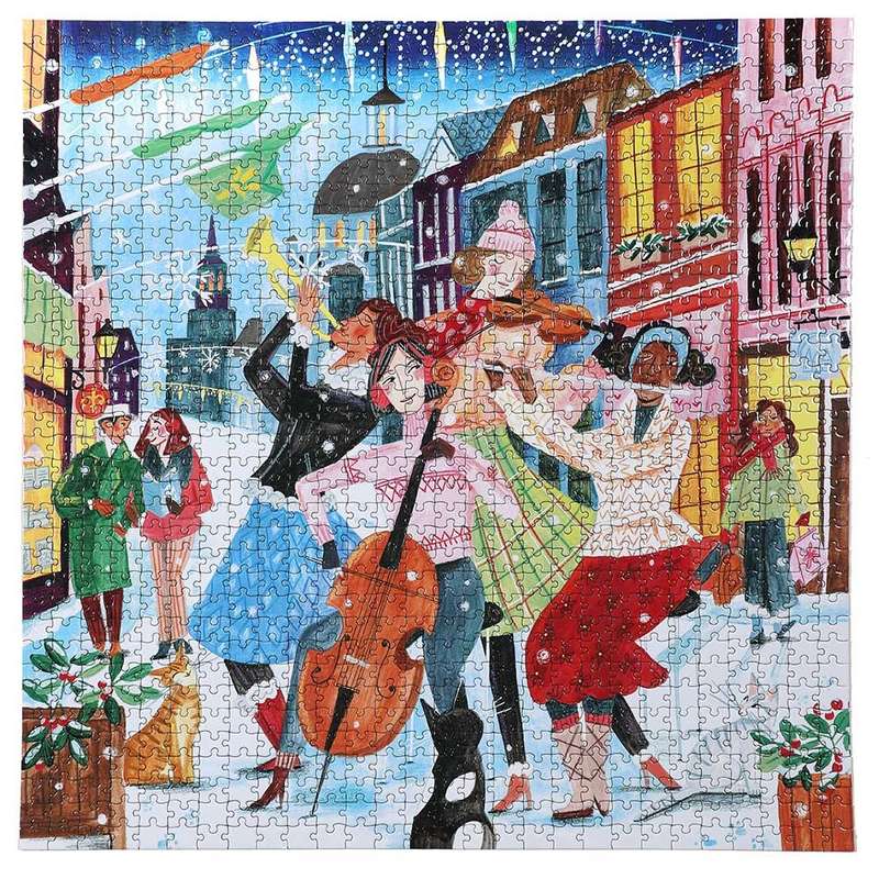 eeBoo - Music in Montreal 1000 Piece Puzzle
